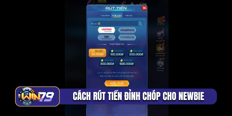 Cách rút tiền đỉnh chóp cho newbie