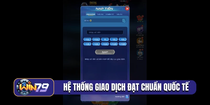 Hệ thống giao dịch đạt chuẩn quốc tế